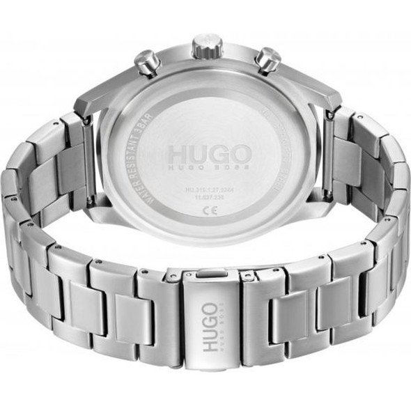 Hugo Boss Chase Men's Blue Dial Stainless Steel Quartz Watch 1530163