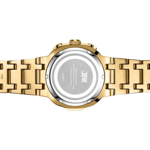 JBW Heist Collection Men's Red Dial Quartz Watch J6380G