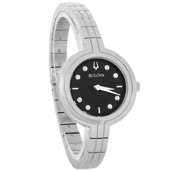 Bulova Rhapsody Women's Diamond Stainless Steel Quartz Watch 96P215