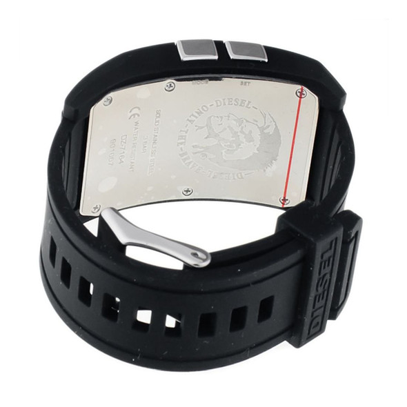 Diesel DZ7164 Black Digital LED Scrolling Marquee Unisex Sport Watch