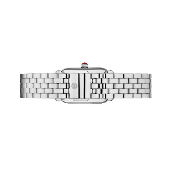 Michele Deco Park Women's White Mother-of-Pearl Dial Quartz Watch MWW06E000144