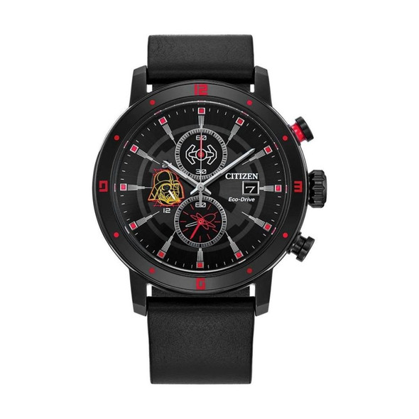 Citizen Men's Star Wars Darth Vader Eco-Drive Chronograph Watch CA0769-04W