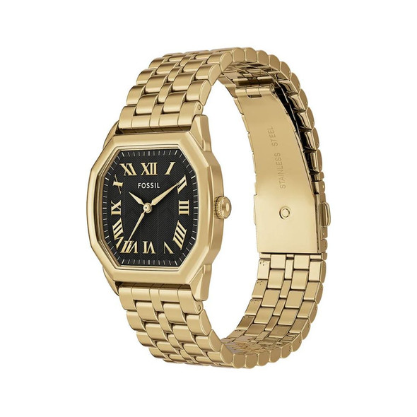 Fossil Harlow Women's Gold-Tone Stainless Steel Quartz Watch ES5433