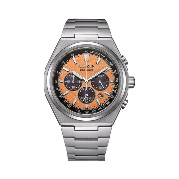Citizen Men's Zenshin Chrono Super Titanium Eco-Drive Watch CA4610-85Z