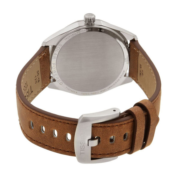 Tissot PRC 100 Solar Men's Silver Dial Quartz Watch T151.422.16.031.00