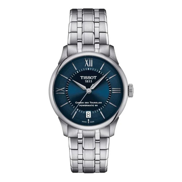 Tissot Chemin des Tourelles Women's Blue Dial Automatic Watch T139.207.11.048.00