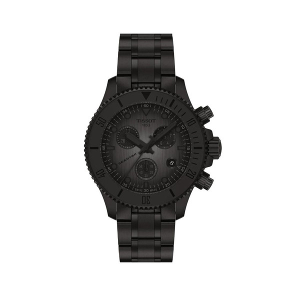 Tissot Seastar 1000 Men's Chronograph All Black Quartz Watch T120.217.33.061.00