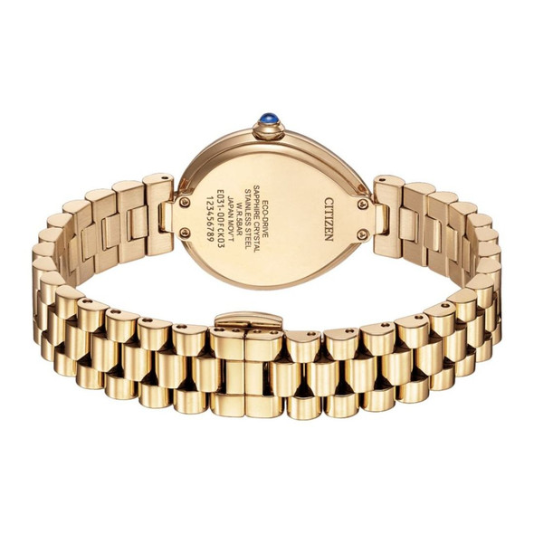 Citizen L Rainell Eco-Drive Women's Green Quartz Watch EM1203-57X