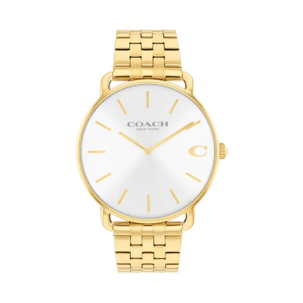 Coach Unisex Elliot Gold-Tone Stainless Steel Quartz Watch 14602747