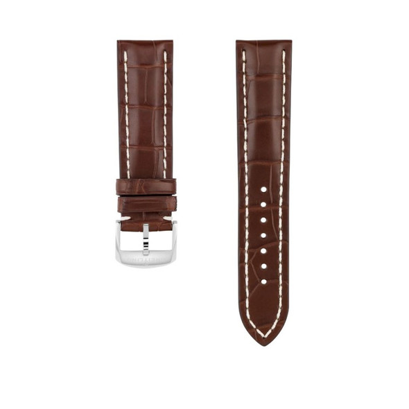 Breitling Brown Novo Nappa Calfskin Leather Strap 22mm - 438X