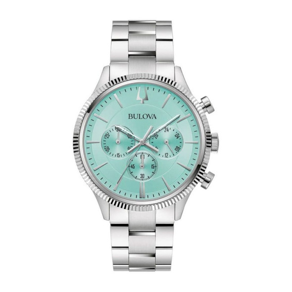 Bulova Aqua Men's Chronograph Stainless Steel Quartz Watch 42MM 96A323