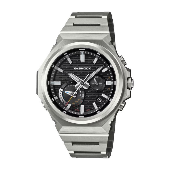 Casio Men's GST-B1000 Series Black Dial Stainless Steel Watch GSTB1000D-1A