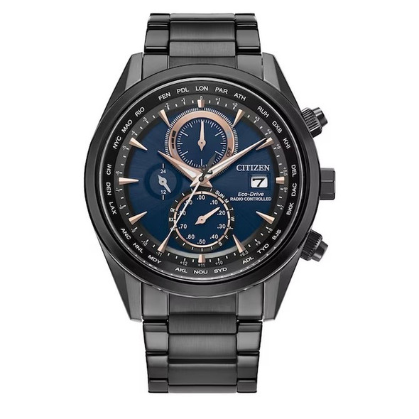 Citizen Rado-Controlled Men's Eco-Drive Chronograph Watch AT8265-57L