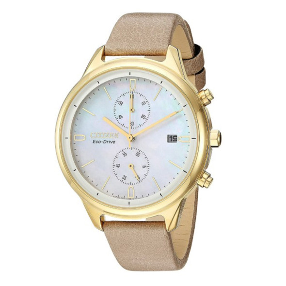 Citizen Chandler Women's Mother of Pearl Dial Eco-Drive Watch FB2002-08D