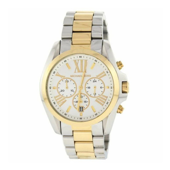 Michael Kors Bradshaw Women's Two-Tone Quartz Chronograph Watch MK5627