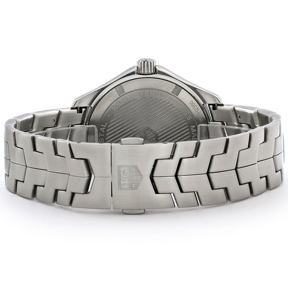 Tag Heuer Link Mens Diamond Black Dial Swiss Quartz Watch WAT1112.BA0950