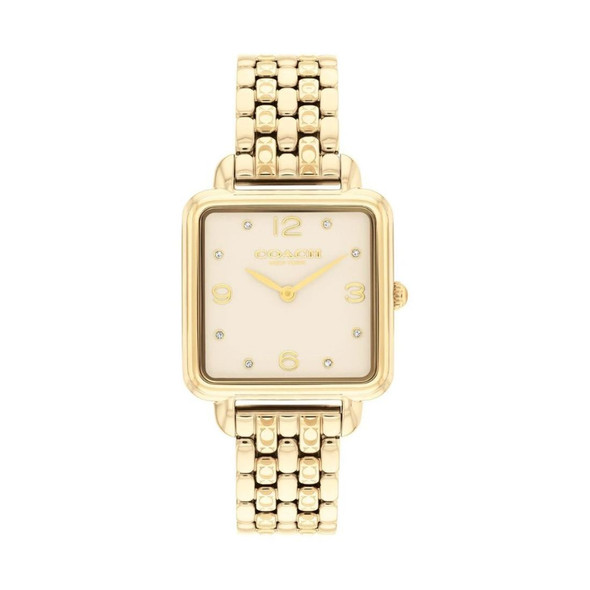 Coach Women's Cass Champagne Dial Quartz Watch 14504495