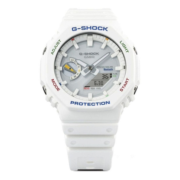 Casio G-shock Men's White Dial Quartz Watch GAB2100FC-7A