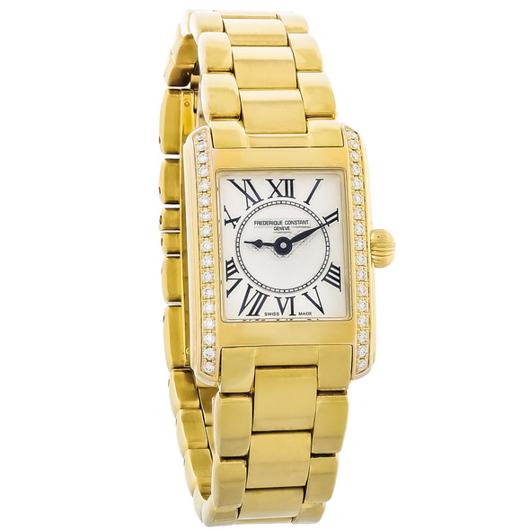 Frederique Constant Carree Series Women's Diamond Quartz Watch FC-200MCD15B