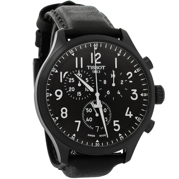 Tissot Chrono XL Vintage Series Men's Black PVD Steel Watch T116.617.36.052.00