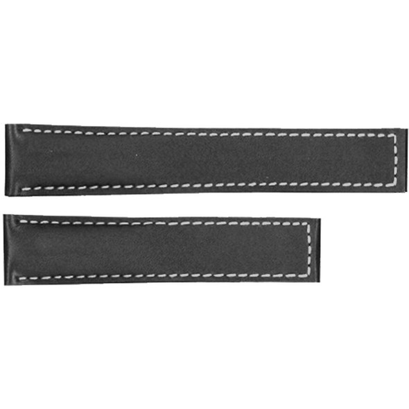 Tag Heuer Carrera 19mm Black Leather Strap FC6202