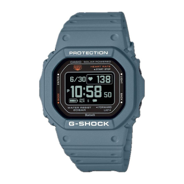 Casio G-Shock G-Squad 5600 Series Unisex Blue Strap Quartz Watch DWH5600-2
