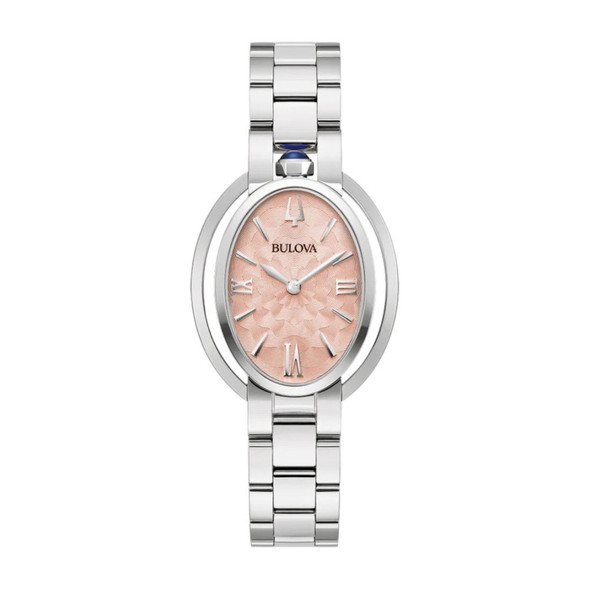 Bulova Rubaiyat Women's Salmon Dial Quartz Watch 96L331