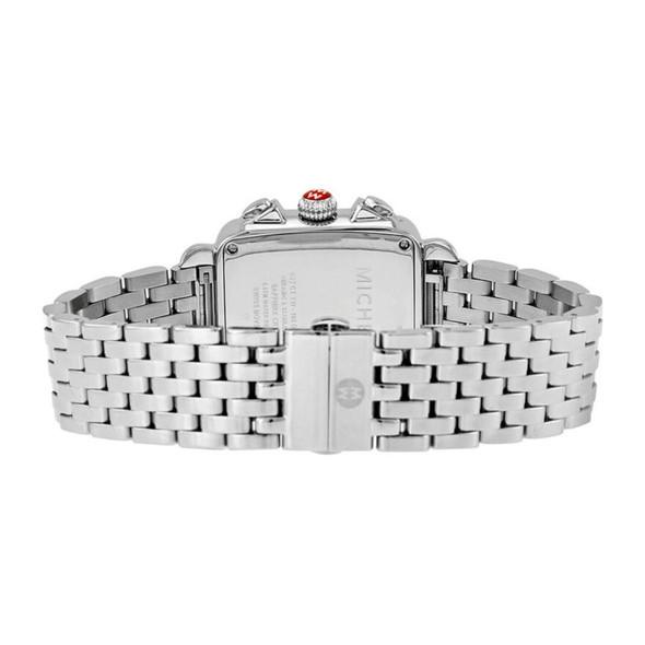 Michele Deco Diamond Women's Chronograph White Dial Quartz Watch MWW06P000189