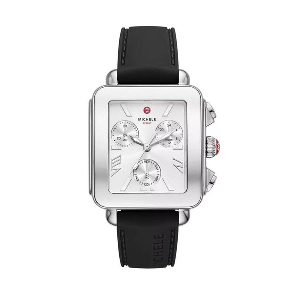 Michele Deco Sports Women's Chronograph Silver Dial Quartz Watch MWW06K000071