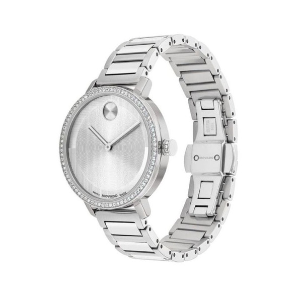 Movado BOLD Evolution 2.0 Women's Silver Dial Quartz Watch 3601277
