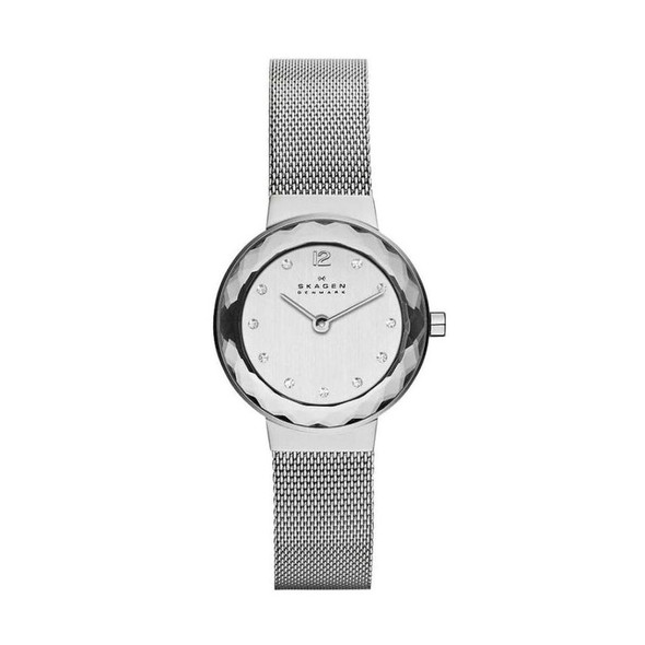 Skagen Leonora Women's Silver Dial Quartz Watch 456SSS