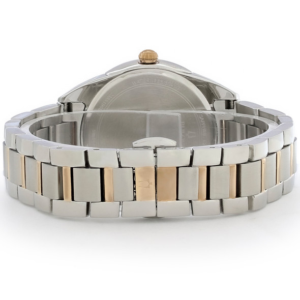 Bulova Sutton Women's Mother-of-Pearl Diamond Two Tone Quartz Watch 98R264