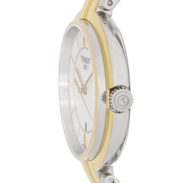 Tissot Flamingo Women's MOP Two-Tone Swiss Quartz Watch T094.210.22.111.01