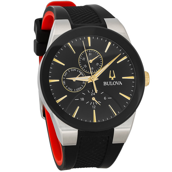 Bulova Classic Chronograph Stainless Steel Quartz Watch  98C146