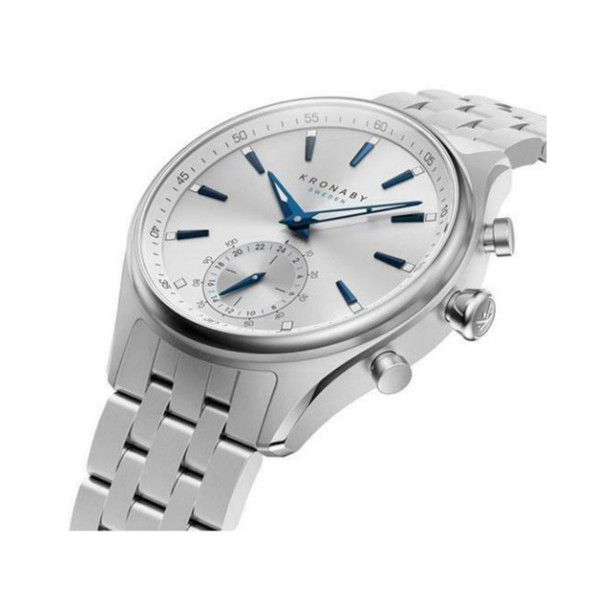 Kronaby Sekel 41 Mens Bluetooth Hybrid Stainless Steel Quartz Watch S3121/1