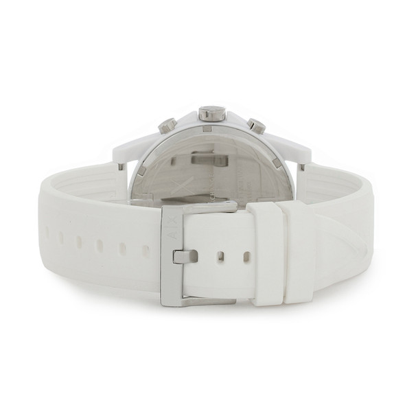 Armani Exchange Snow Men's Chronograph White Dial Quartz Watch AX1325