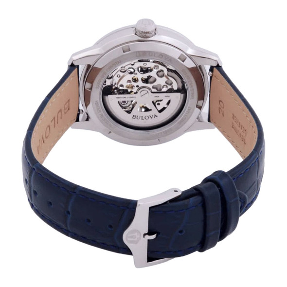 Bulova Sutton Men's Skeleton Dial Automatic Watch 96A330