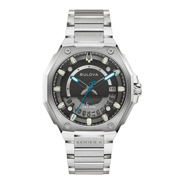 Bulova Men's Series X Precisionist line Stainless Steel Quartz Watch 98B456