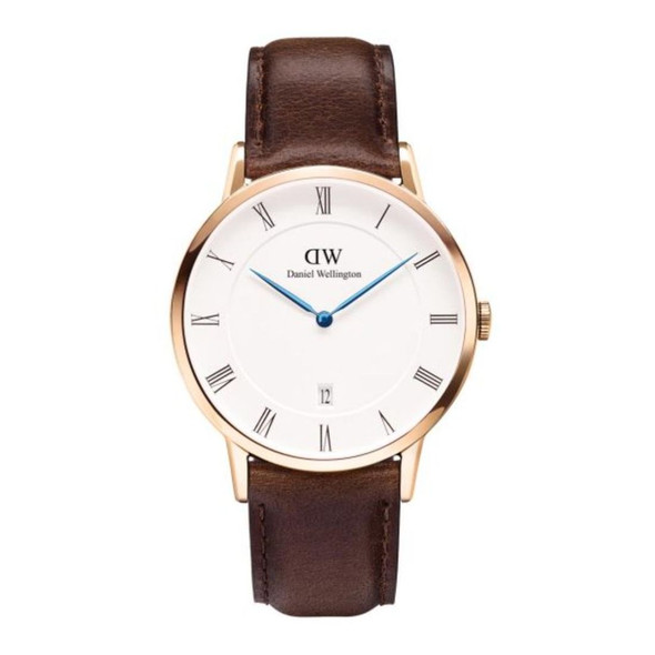 Daniel Wellington Dapper Collection Unisex White Dial Quartz Watch 1103DW