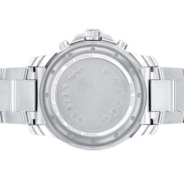 Movado Series 800 Red Dial Men's Quartz Chronograph Watch 2600194