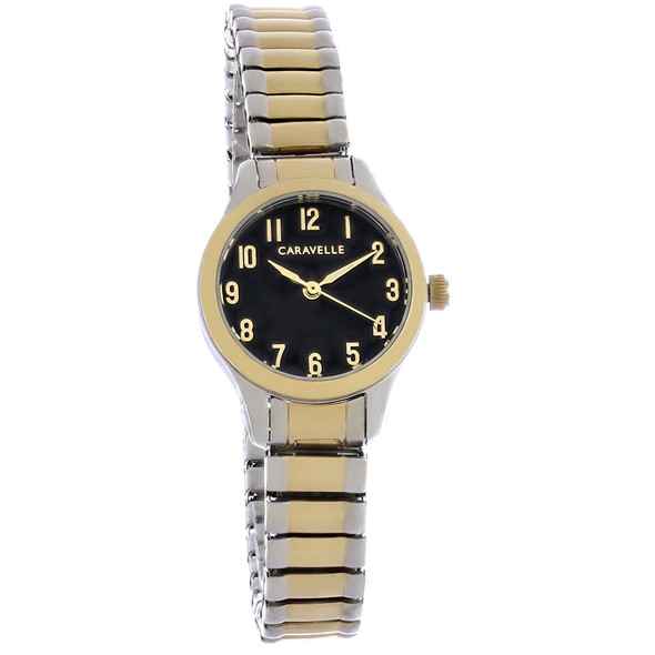 Caravelle by Bulova Traditional Women's Two Tone Stainless Quartz Watch 45L185