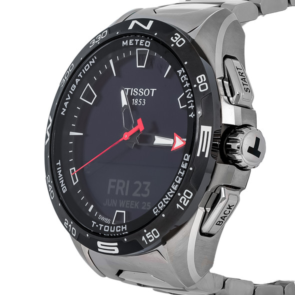 Tissot T-Touch Connected Solar Men's Titanium Watch - T121.420.44.051.00