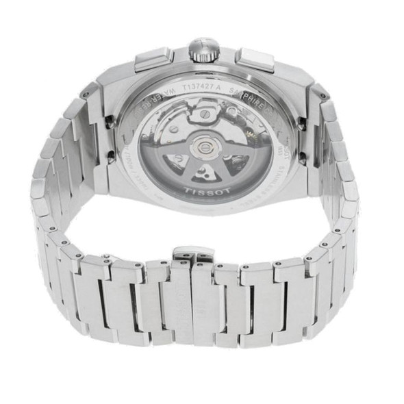 Tissot PRX Chronograph Men's Automatic Silver Dial Watch - T137.427.11.011.01