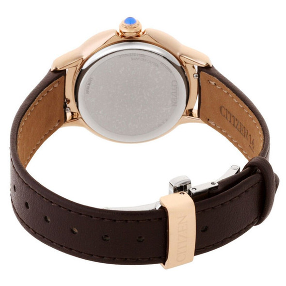 Citizen L Ceci Collection Women's Brown Dial Quartz Watch - EM1163-09X