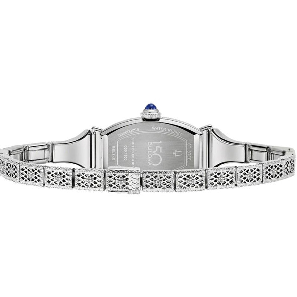 Bulova Miss America Women's Quartz Silver Dial Watch - 96L340