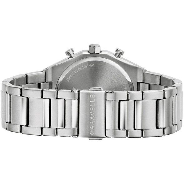 Bulova Caravelle Dress Collection Men's Grey Dial Quartz Watch - 43A158