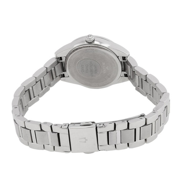 Bulova Sutton Diamond Accent Women's Blue Dial Quartz Watch - 96P250