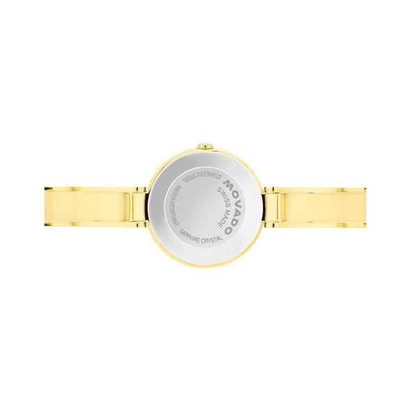 Movado Moda Women's Black Dial Quartz Watch - 0608013