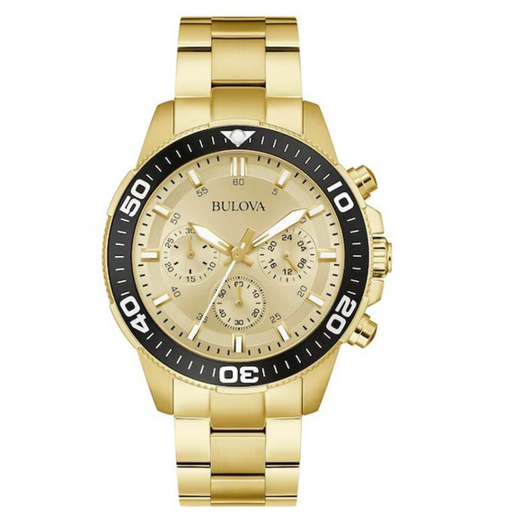 Bulova Classic Chronograph Men's Quartz Watch - 98A315