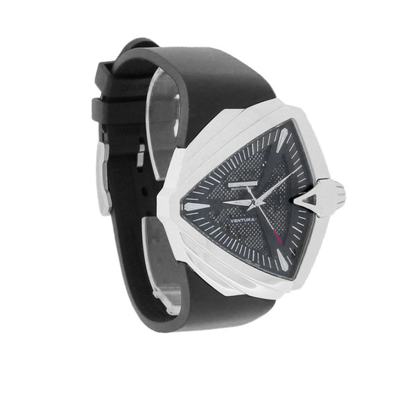 Hamilton XXL Ventura Men's Black Rubber Swiss Automatic Watch - H24655331